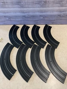 AURORA MoDEL MoToRING HO Scale - (8) Slot Car Tracks 9” Radius Curve No 1519 - Picture 1 of 4