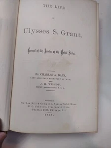 The Life of General Ulysses S. Grant by Charles A Dana, 1868 - Picture 1 of 14