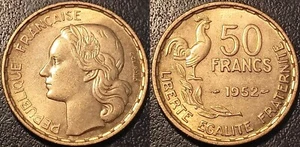 France - IV Republic - 50 Francs Guiraud 1952 Extremely fine! F.425/8 - Picture 1 of 1
