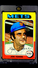 1975 Topps #565 Joe Torre HOF New York Mets Vintage Baseball Card Nice Condition
