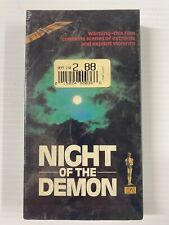 Night of the Demon VHS Vintage Original Horror Iver - IFS - SUPER RARE - SEALED