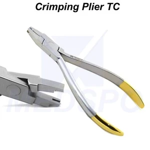 Orthodontic Crimp Hook Plier TC Crimping Bands & Gingival Margins Dental Pliers - Picture 1 of 4