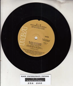 MARTHA & THE MUFFINS (M + M) Black Stations/White Stations 45 record NEW RARE! - Picture 1 of 2