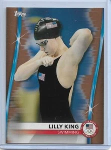 Tarjeta de novato ""bronce"" Topps Olympics 2020 47 ~ EE. UU. NATACIÓN 2021 ~ QTY - Imagen 1 de 2