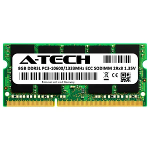 8GB PC3L-10600 ECC SODIMM Supermicro A1SRi-2758F A1SRi-2558F X9SPV-F Memory RAM - Picture 1 of 2