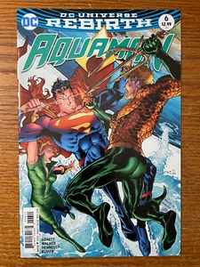 Aquaman #6 Vol 8 DC Universe Rebirth Comics 2016 NM First 1st Print Abnett - Bild 1 von 3