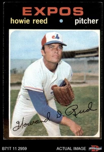 1971 Topps #398 Howie Reed Expos 4 - VG/EX - Picture 1 of 25