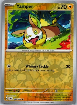 Yamper, SV05: Temporal Forces, 058/162, Common, NM - Image 1 of 2