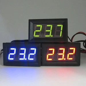 LED Mini Digital Thermometer Temperature Tester Fish Aquarium Water Fridge Probe - Picture 1 of 60