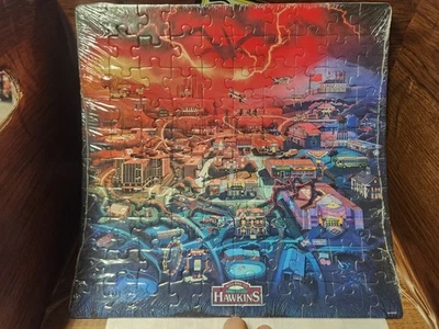 Stranger Things 4 - 100 Piece Jigsaw Puzzle New Sealed (From Vinyl Record OST) - Image 1 of 2