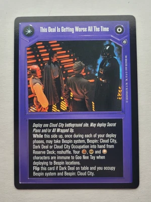 Star Wars CCG: THIS DEAL IS GETTING WORSE |Promo |SAVE UP TO 25%| Enhanced Cloud - Image 1 of 2