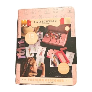 FAO Schwarz Fashion Designer Activity Art Set - Kinder Zeichnen & Styling Bastelset - Bild 1 von 4