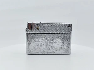 Petrol Lighter Ogonyok Lion Vintage Smoking Cigarette Device Collectible USSR - Picture 1 of 12