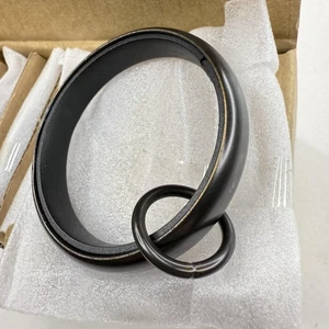 Restoration Hardware Estate Loop Rings Large Set of 7 for 1 3/4" Curtain Rod - Picture 1 of 5