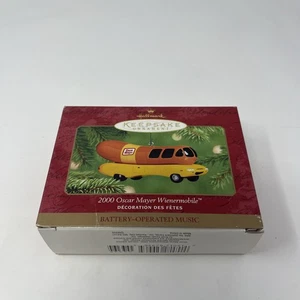 Hallmark Andenken Ornament Oscar Mayer Wienermobile batteriebetrieben Musik funktioniert - Bild 1 von 6