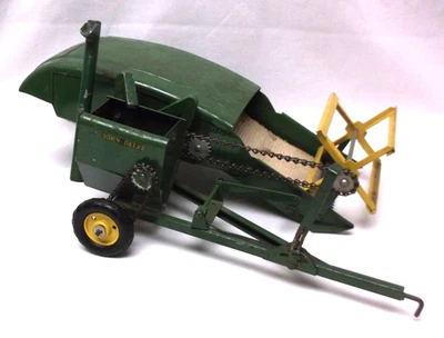 Vintage John Deere Pull Type Toy Combine - Image 1 of 4