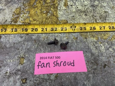 Juego de 2 correas de cubierta de ventilador de refrigeración FIAT 500 12-18 2 puertas Foto 1 de 4