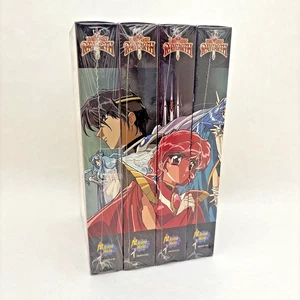 Magic Knight Rayearth 2 (VHS 2000) Wake, Rise, Learn, Grow (1-4 of 7) NEW SEALED - Picture 1 of 12