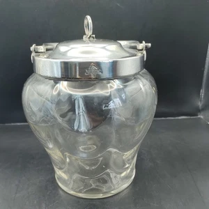 Antique Art Deco Mappin & Webb Prince’s Plate Biscuit Barrel . - Picture 1 of 7