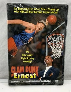 Slam Dunk Ernest~Comedy DVD 1995 Movie~Jim Varney~Kareem Abdul-Jabar~Sealed~NEW - Picture 1 of 2