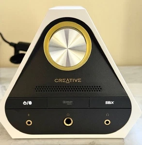 Creative Sound Blaster X7 DAC-Limited Edition -White- Great Condition-Very Rare - Picture 1 of 16