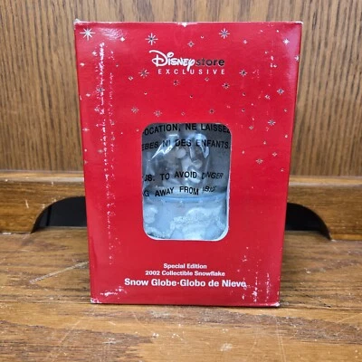 Disney Mickey & Minnie Copo de Nieve Globo de Nieve Edición Especial 2002 - SELLADO Foto 1 de 4
