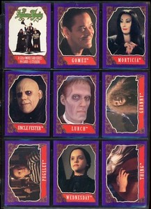 1991 Topps The Addams Family Complete Card Set (1-99) + Sticker Set (1-11) B1