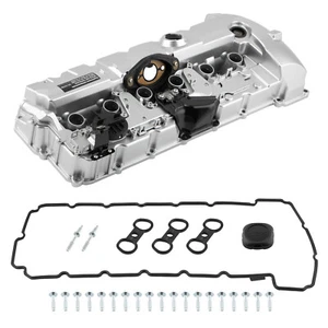 Aluminum Valve Cover w/ Gasket Set for BMW E70 E82 E90 E91 328i 528i 128i X3 X5 - Picture 1 of 12