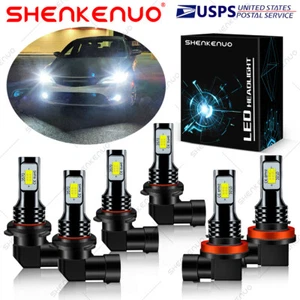 For Ford F-150 2015-2020 - 6X 9005+H11+9145 LED Headlights + Fog Light Bulbs HKB - Bild 1 von 12