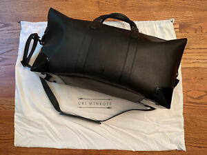 Uri Minkoff x JR Black Genuine Leather Weakender Duffle Bag