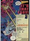 1993 Wizard Magazine Vintage Ad Galactus Attacks Silver Surfer Comic Book Art