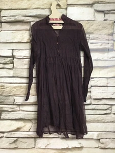 cocon.commerz PRIVATSACHEN BRANNTIG Kleid aus ORGANZA in weinrot Gr. 1 - Bild 1 von 8