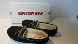Women’s union-bay Black moccasin, Loafers, Slippers W6 - Picture 1 of 3