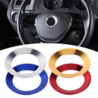 Steering Wheel Cover Trim Frame Ring Sticker fit for VW Golf Polo CC Tiguan Li