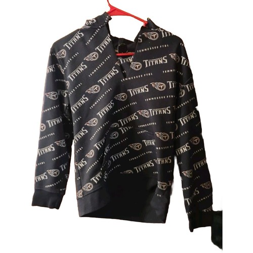 VETEMENTS Felpa con cappuccio pullover blu NFL Team Apparel Tennessee Titans Youth XL (14 16)