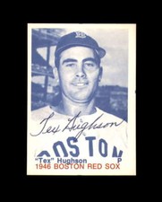 Tex Hughson Signed 1975 TCMA 1946 Red Sox Boston Red Sox Autograph