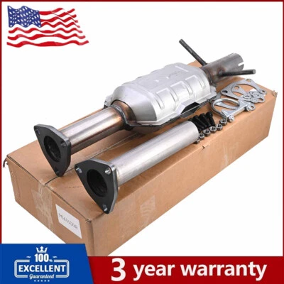 Rear Catalytic Converter For Chevrolet S10	1996-2003	L4 2.2L EPA OBD II Approved Foto 1 de 4