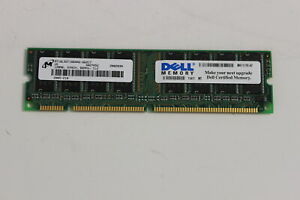 MICRON DELL MT16LSDT1664AG-662C7 128MB 168 PIN 66MHZ CL2 DIMM MEMORY MODULE