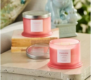 NEW HomeWorx by Harry Slatkin PASSION - sandalwood & vanilla 18 oz 4-Wick Candle - Picture 1 of 1