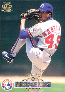 1996 Pacific #123 Pedro Martinez Montreal Expos HOF