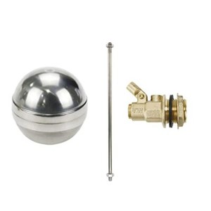 3/4 DN20 Stainless Steel Brass Float Valve Adjustable Male Thread Water Float