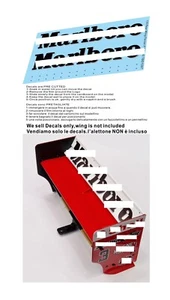 1/8 Decals Alettone posteriore per Ferrari F1-2000 Decal TBD1097 - Foto 1 di 3