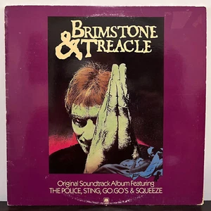 BRIMSTONE & TREACLE Movie Soundtrack (1982 UK Press) - 12" Vinyl Record LP - VG - Picture 1 of 3