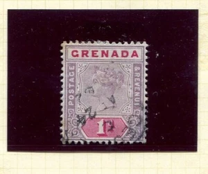 1 QV GRENADA GOOD USED STAMP SG49 - Picture 1 of 1