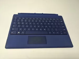 Microsoft Surface 3 Type Utlra-thin Cover/Keyboard - Blue (1654) - Tested - Picture 1 of 10