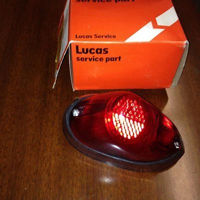 Original Lucas Morgan Bugeye Sprite Triumph TR3 AC Aceca  NOS Tailamp ** - Image 1 of 4