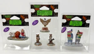 LEMAX Spooky Town Collection Candy Thief, Spellbound & Happy Owl O Ween - Imagen 1 de 7