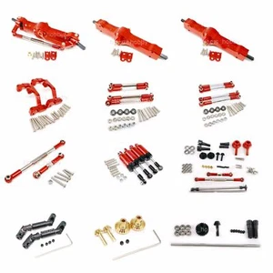 Aluminum alloy metal Upgrade DIY parts For WPL C14 C24 Off-road 1:16 Rc Car Red - Picture 1 of 75