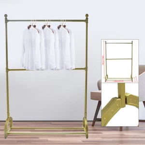 Percha de exhibición de ropa para el hogar de 2 capas para tienda de ropa EE. UU. - Imagen 1 de 18