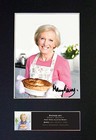 MARY BERRY Signed Mounted Reproduction Autograph Photo Print A4 592
